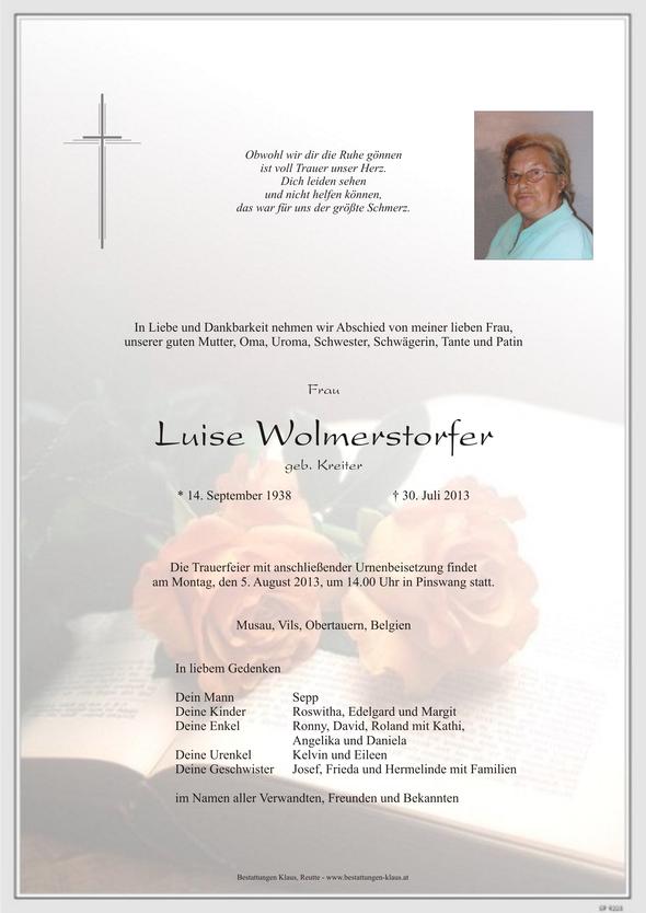 Luise Wolmerstorfer